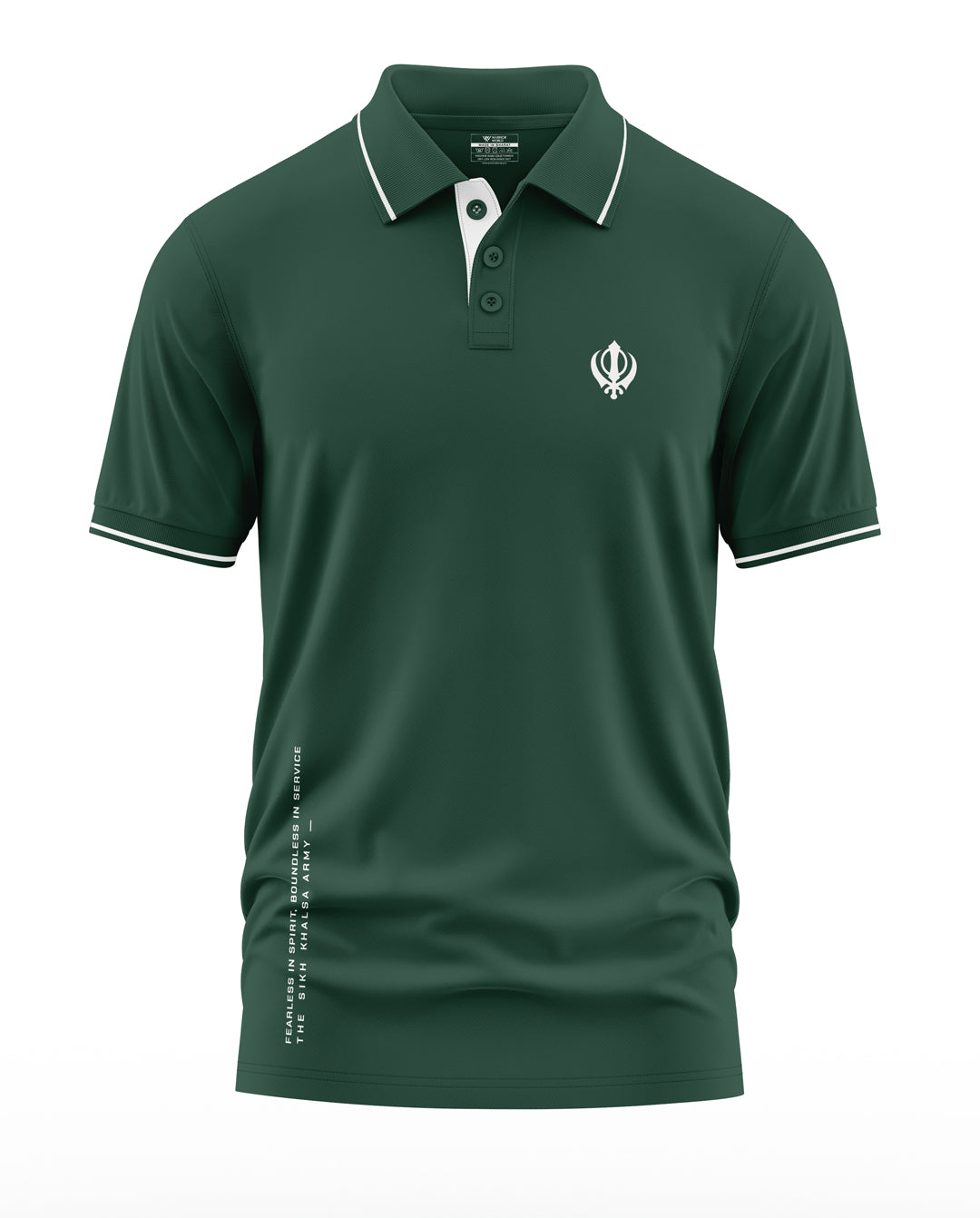 Khanda Polo Collar T-Shirt
