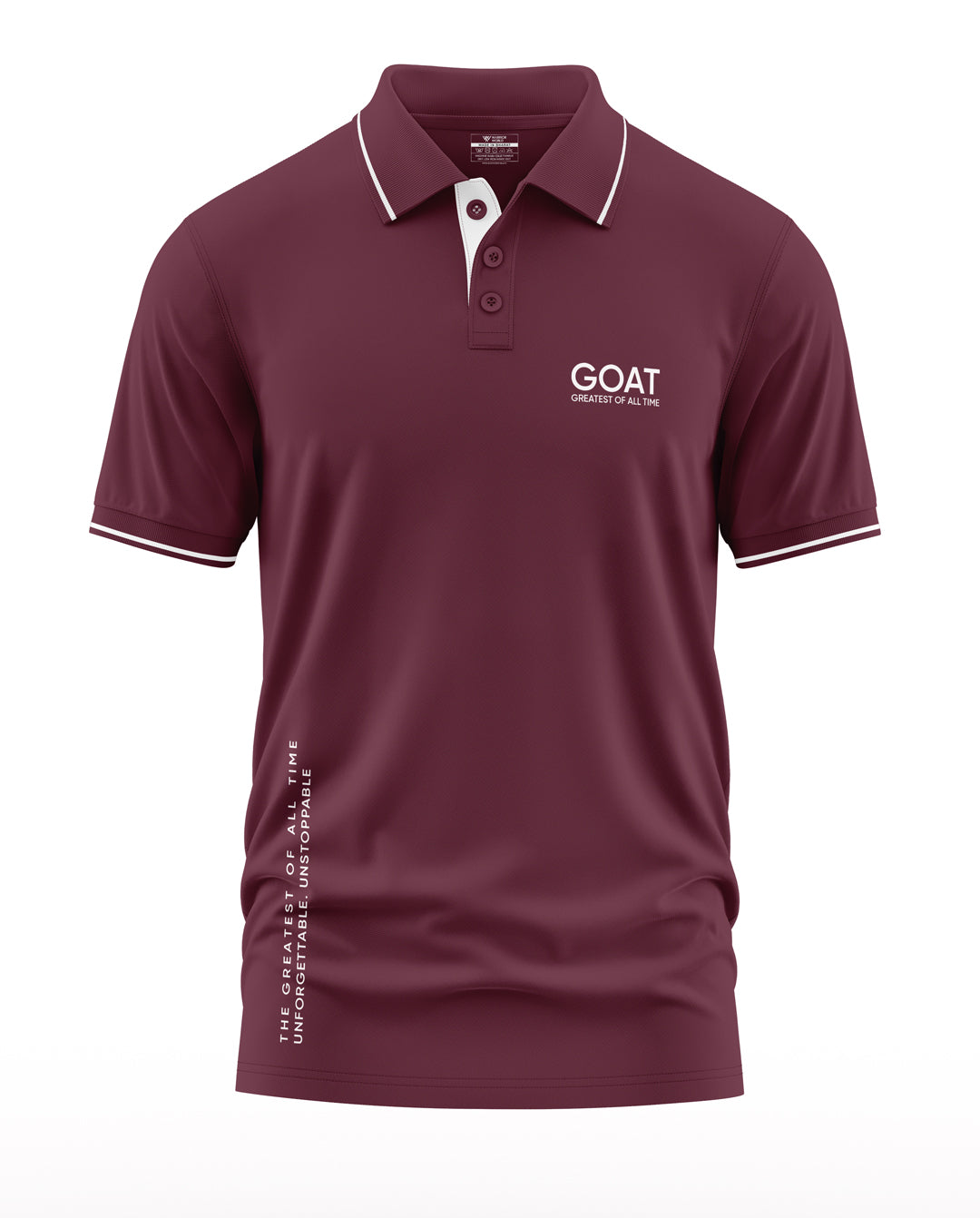 Greast Of All Time Polo Collar T-Shirt