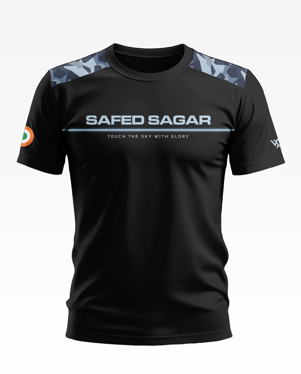 Safed Sagar Touch The Sky Soft Cotton T-shirt