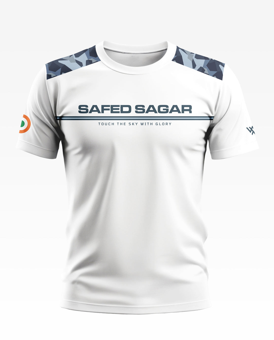 Safed Sagar Touch The Sky Soft Cotton T-shirt