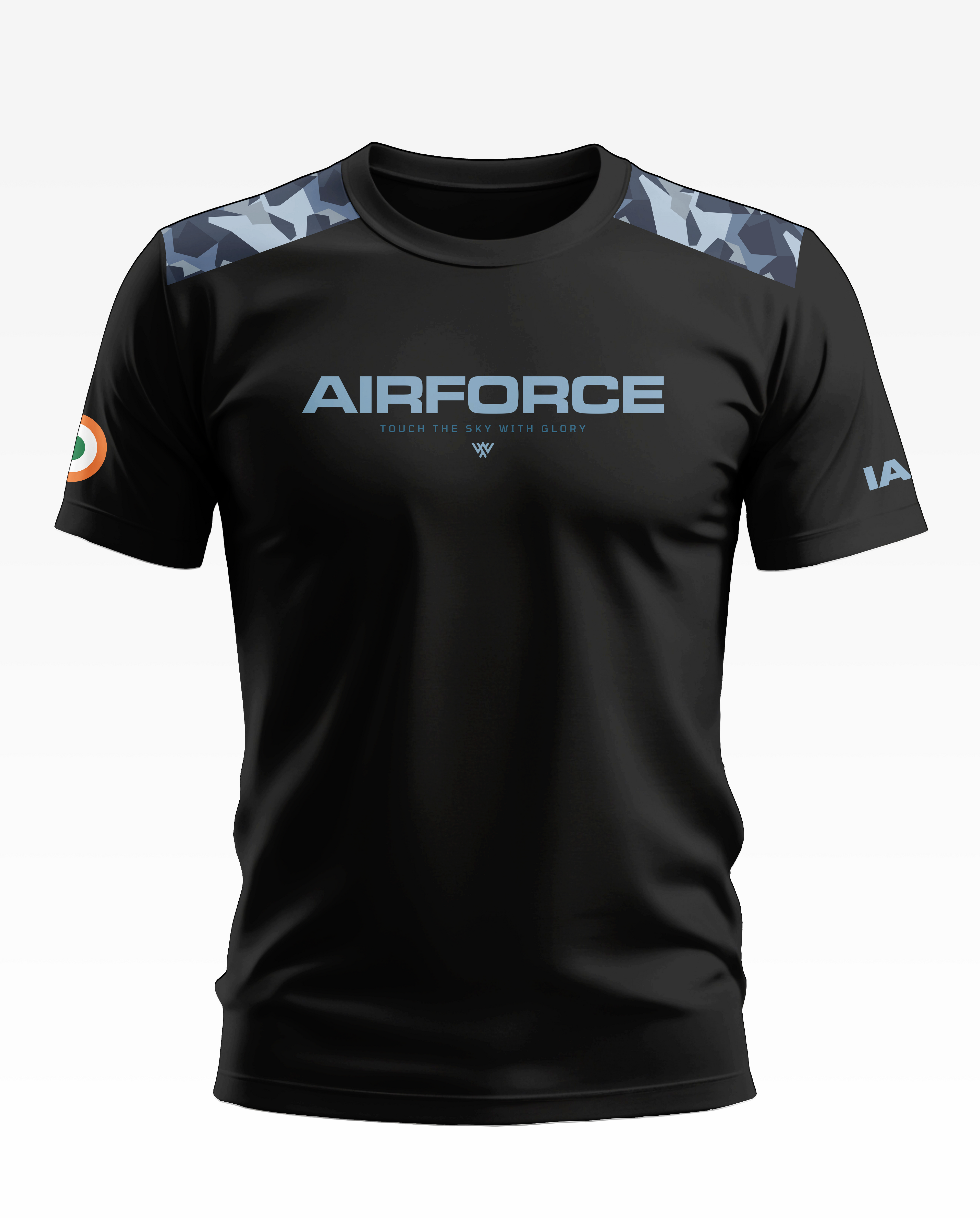 Airforce Camo Soft Cotton T-shirt