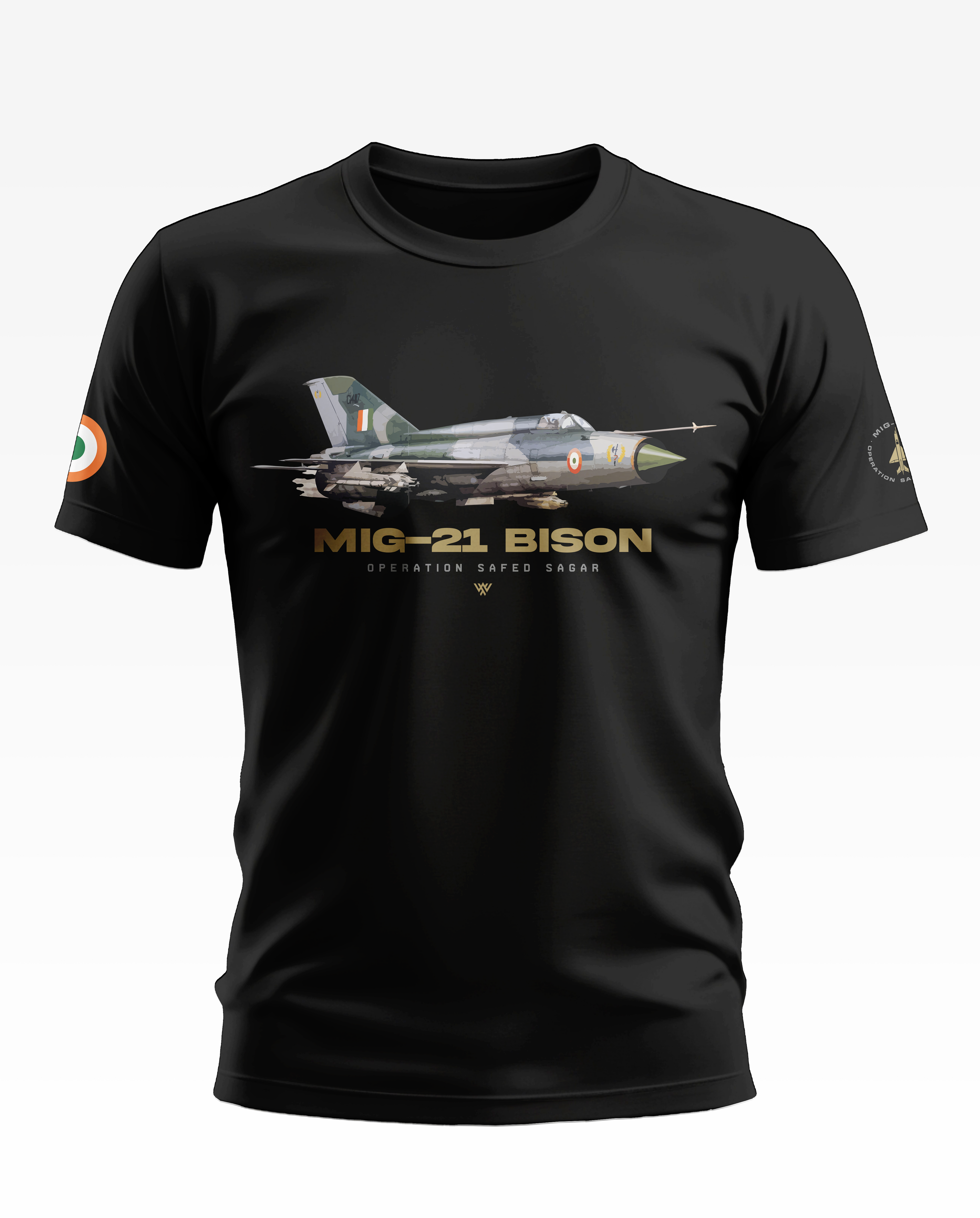 MIG-21 Bison Soft Cotton T-shirt