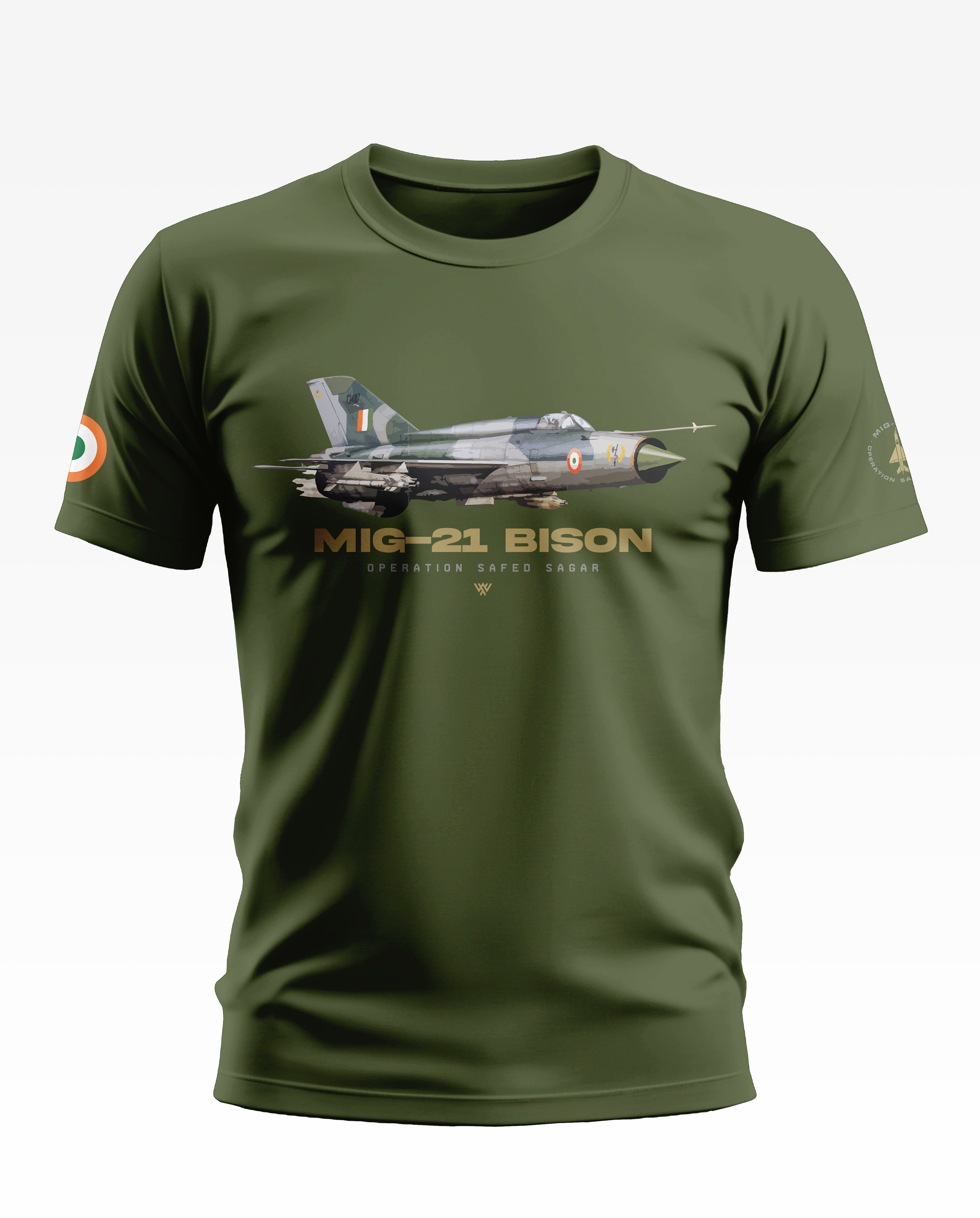 MIG-21 Bison Soft Cotton T-shirt