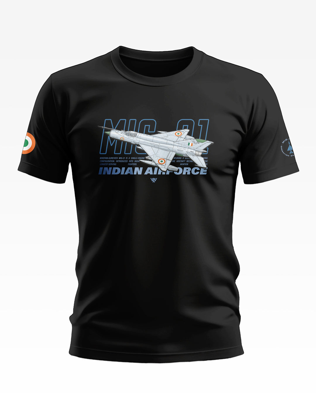 MIG-21 IAF Single Engine Soft Cotton T-shirt