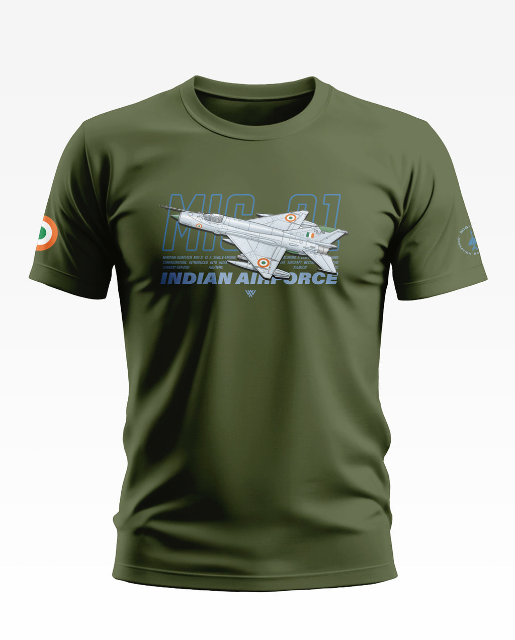 MIG-21 IAF Single Engine Soft Cotton T-shirt