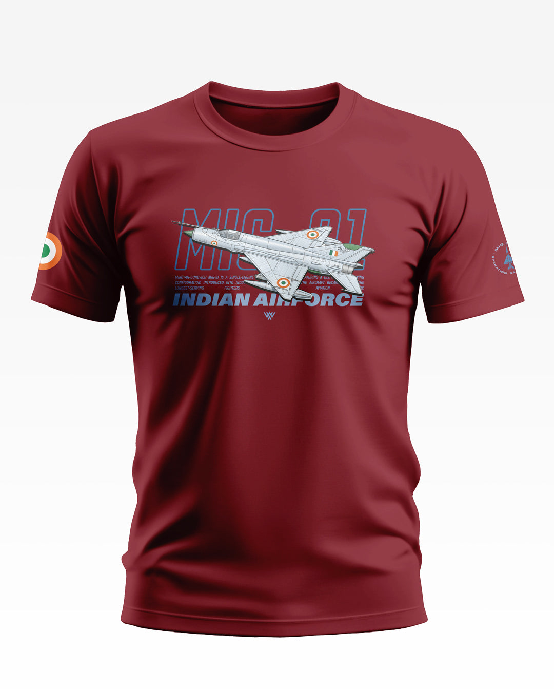 MIG-21 IAF Single Engine Soft Cotton T-shirt