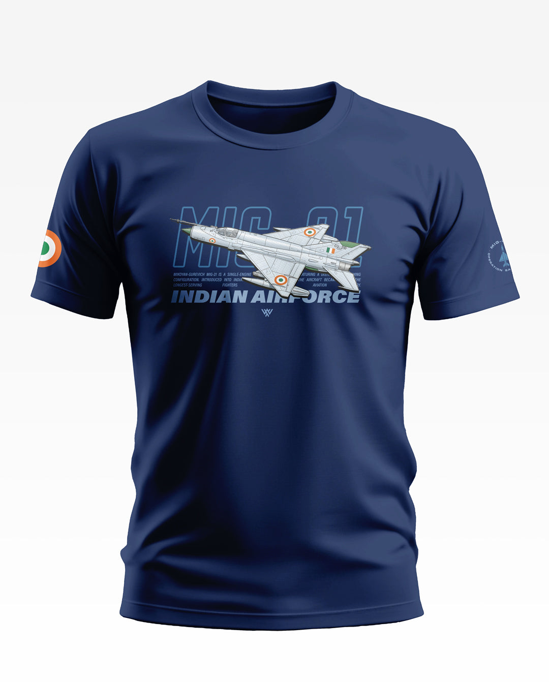 MIG-21 IAF Single Engine Soft Cotton T-shirt