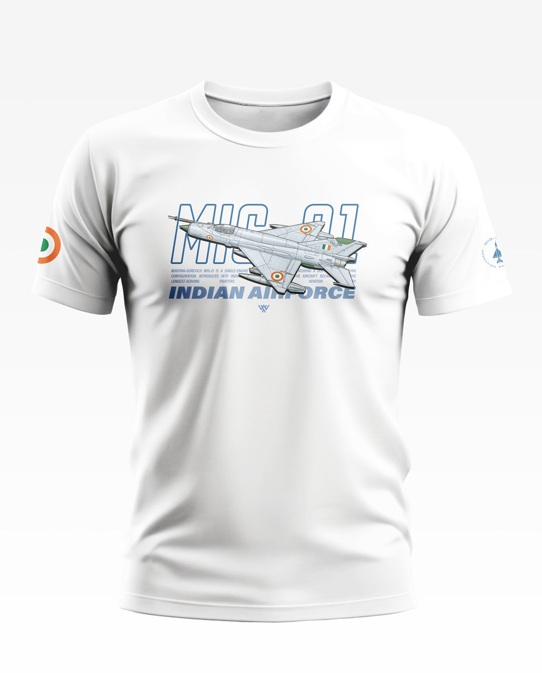 MIG-21 IAF Single Engine Soft Cotton T-shirt