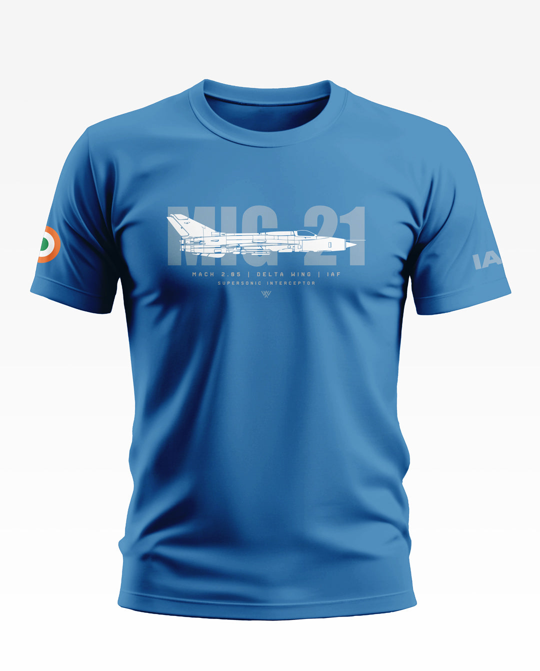 MIG-21 IAF Delta Wing Soft Cotton T-shirt