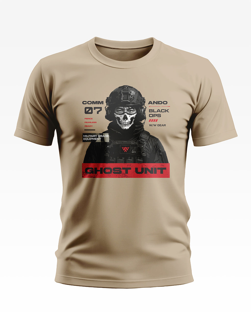 Ghost Ops Tactical Soft Cotton T-shirt