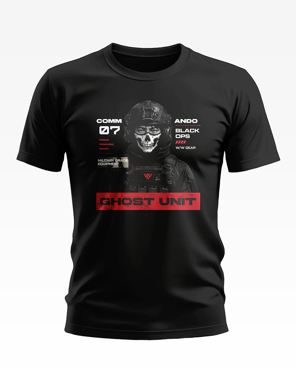 Ghost Ops Tactical Soft Cotton T-shirt