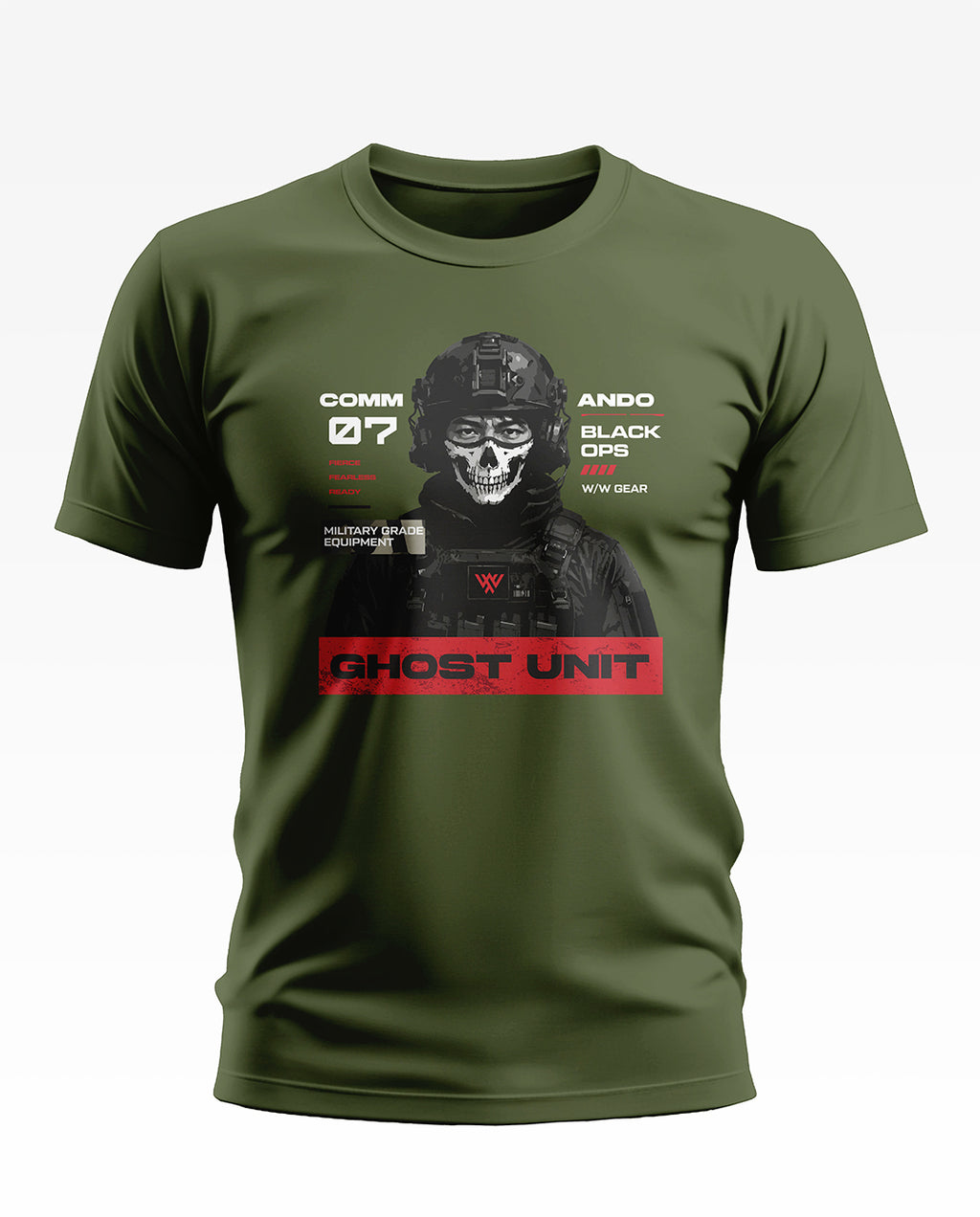 Ghost Ops Tactical Soft Cotton T-shirt