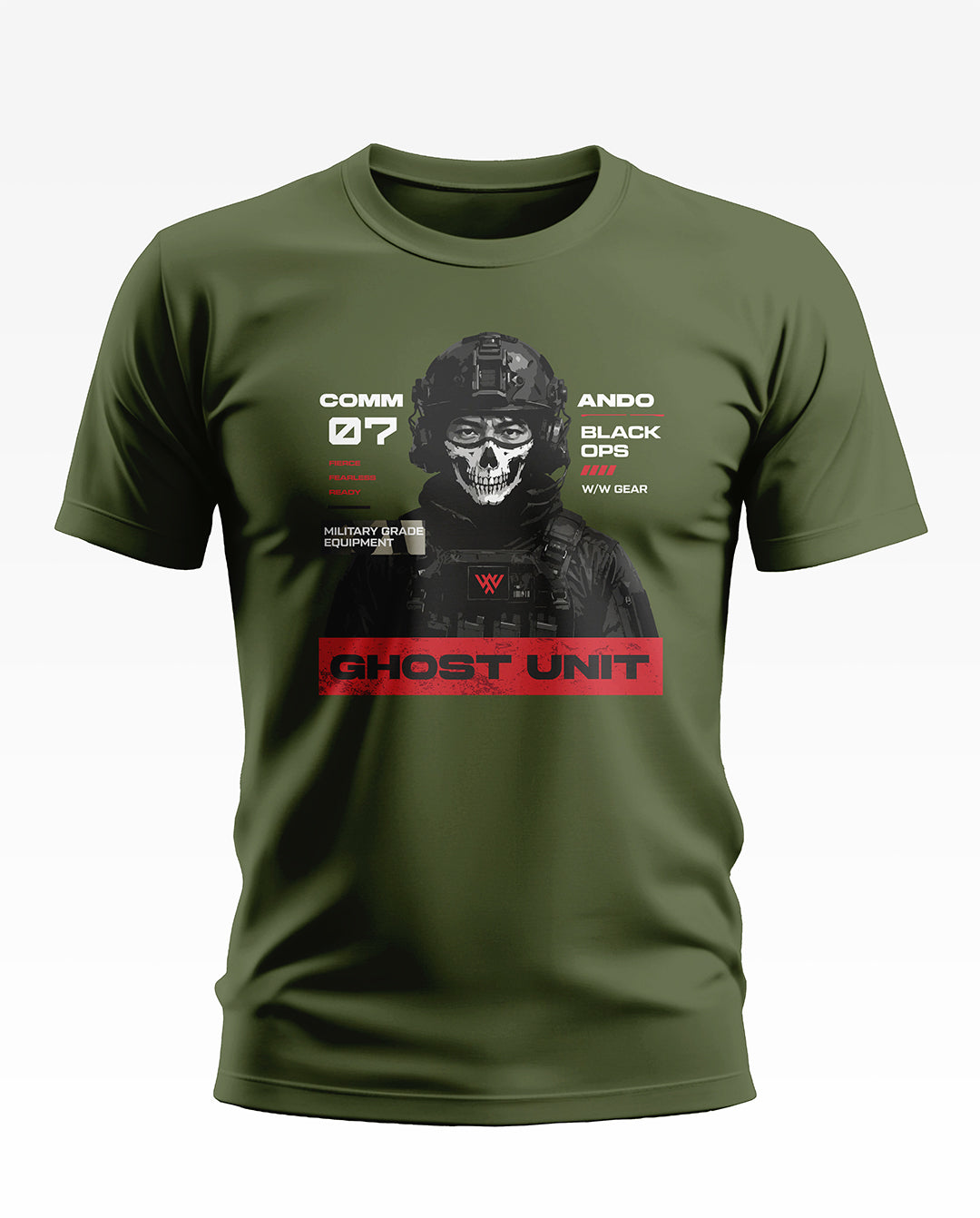 Ghost Ops Tactical Soft Cotton T-shirt