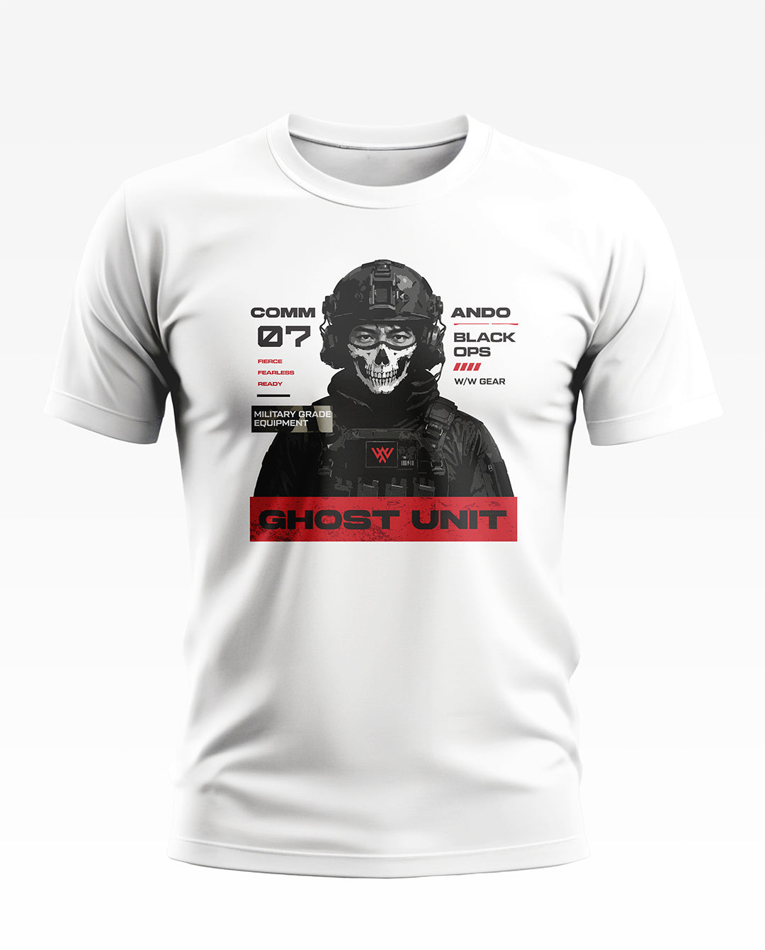 Ghost Ops Tactical Soft Cotton T-shirt