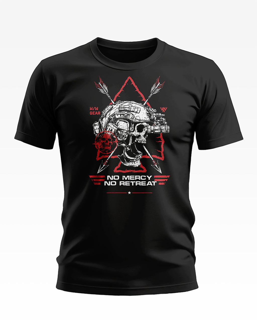 No Retreat Soft Cotton T-shirt