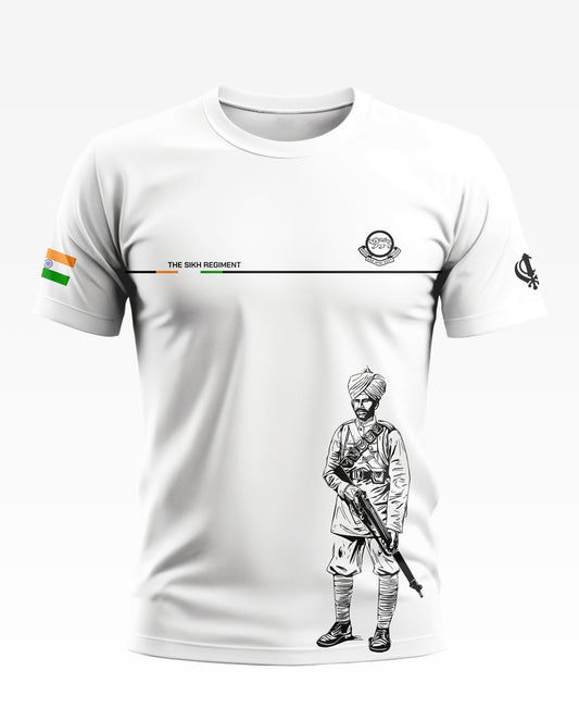 The Sikh Regiment Soft Cotton T-shirt