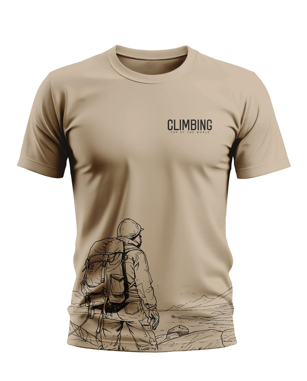 Climbing Soft Cotton T-shirt