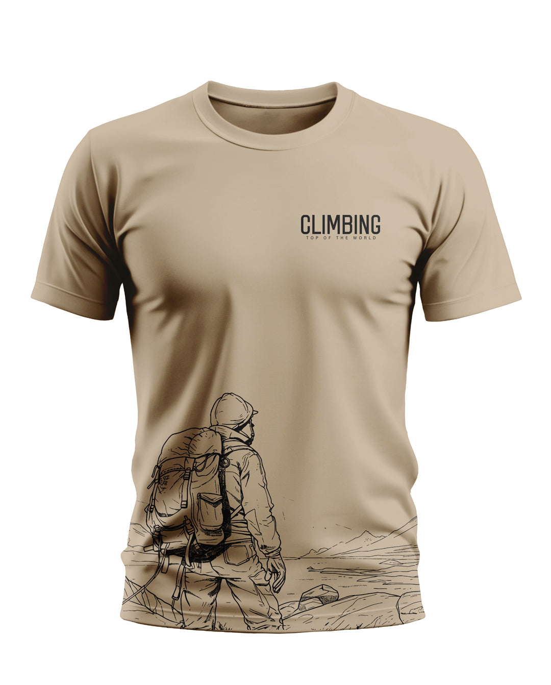 Climbing Soft Cotton T-shirt