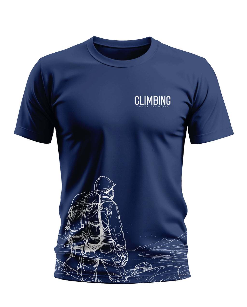 Climbing Soft Cotton T-shirt