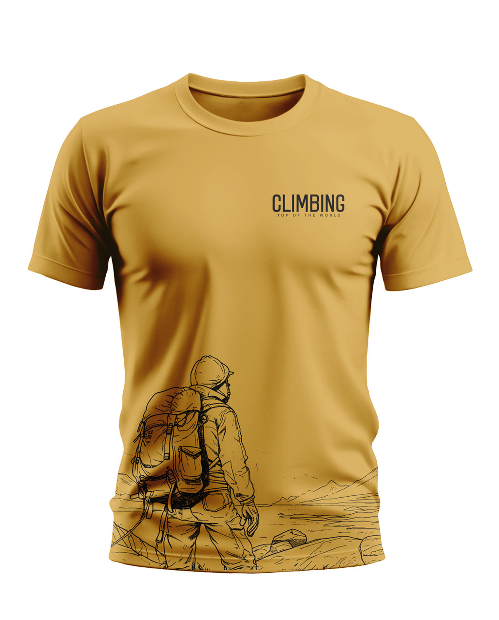 Climbing Soft Cotton T-shirt