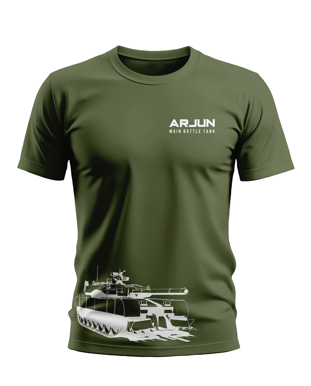 Arjun Battle Tank Soft Cotton T-shirt