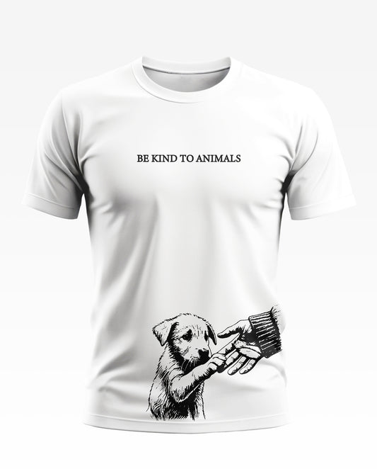 Be Kind To Animals Soft Cotton T-shirt