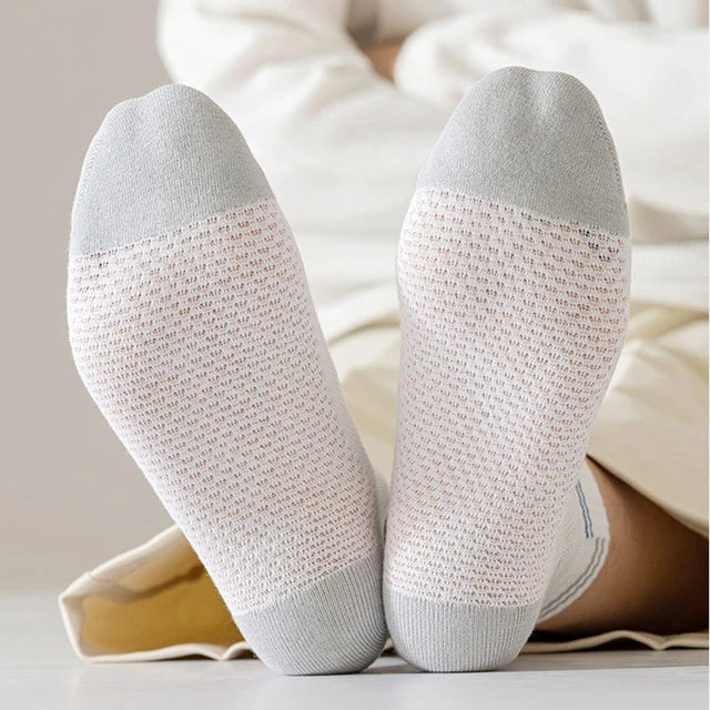 6-Pair Calf Socks Combo - Comfort Stretch