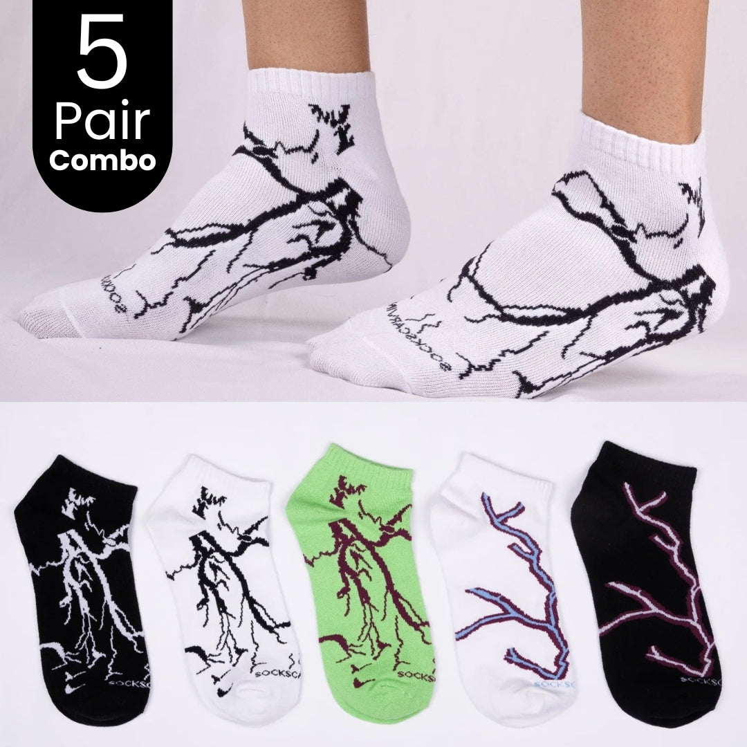 5 Pairs Socks Forever Combo