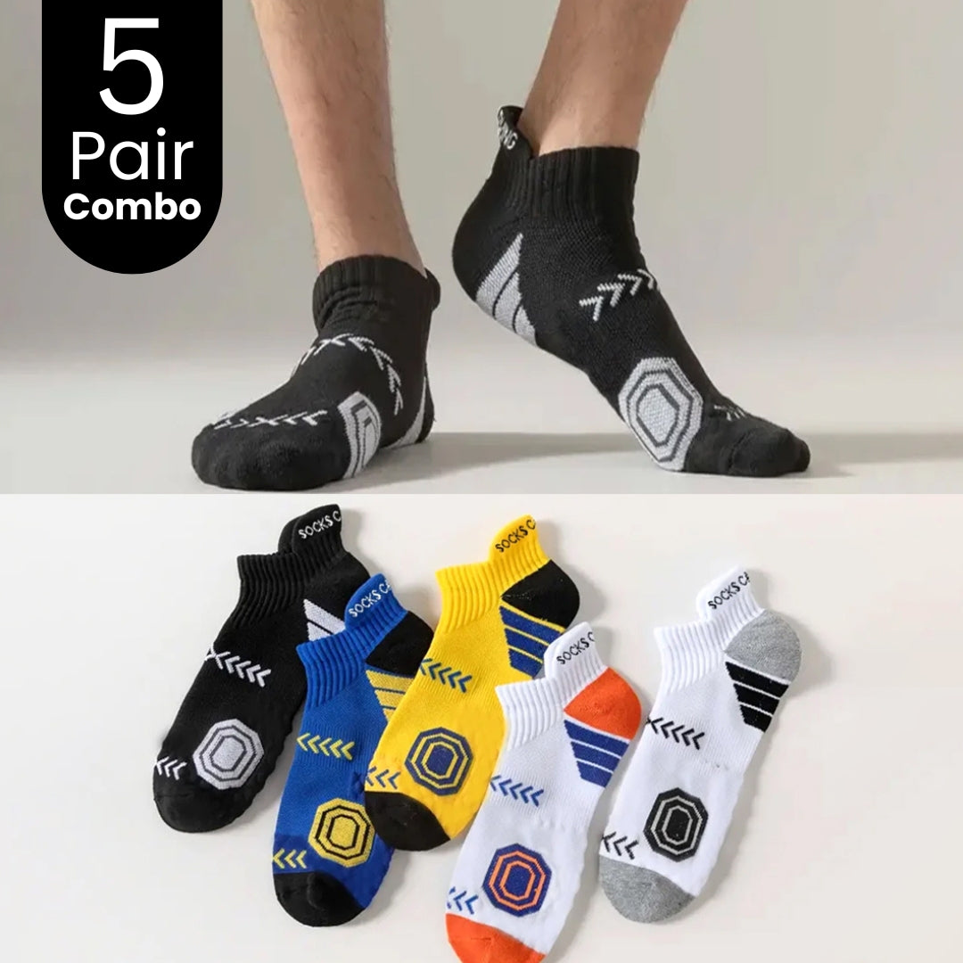5 Pairs Super Spoty Socks Combo