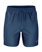 Teal Blue Zip Pocket Shorts