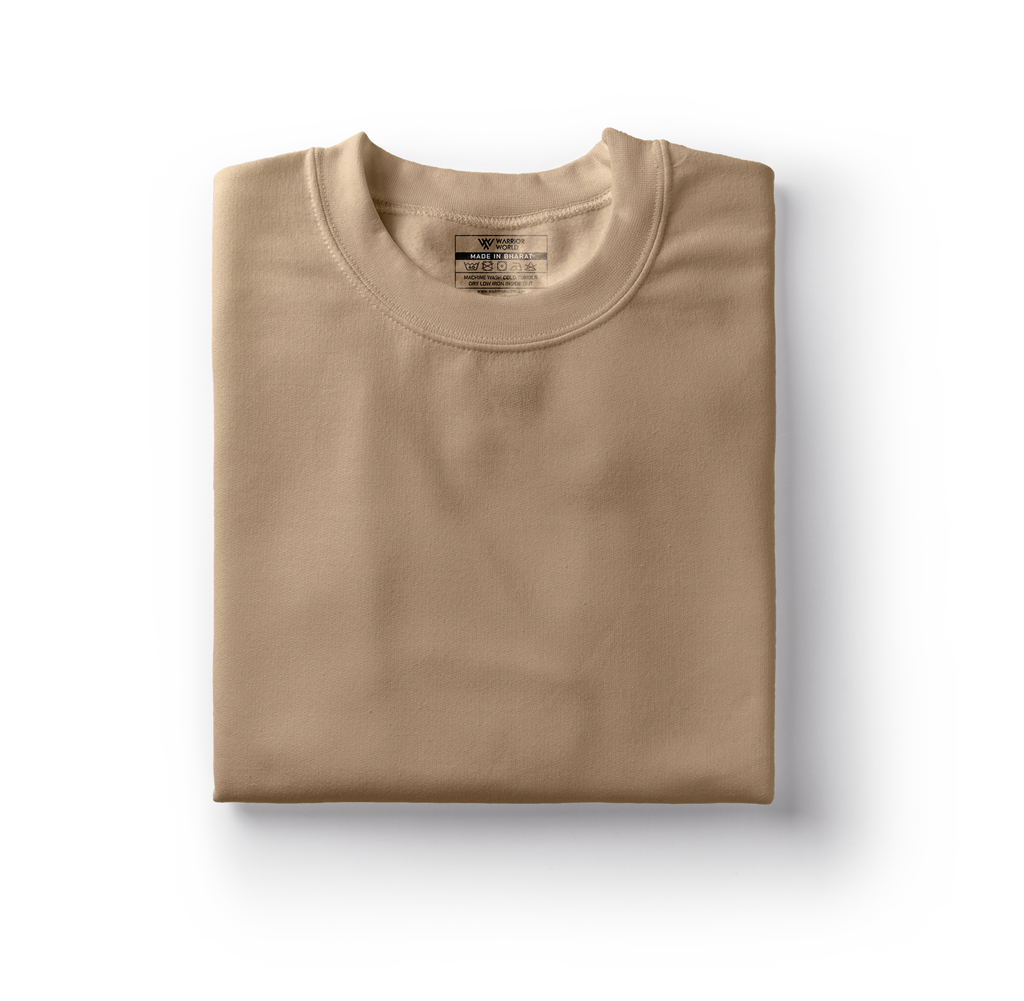 Pick Any 3 - Plain Round Neck Cotton T-shirt Combo