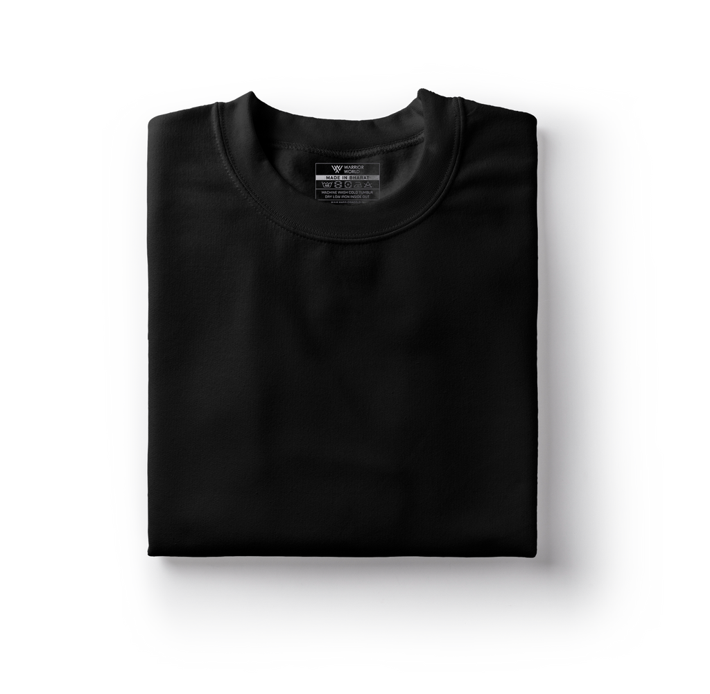 Pick Any 3 - Plain Round Neck Cotton T-shirt Combo