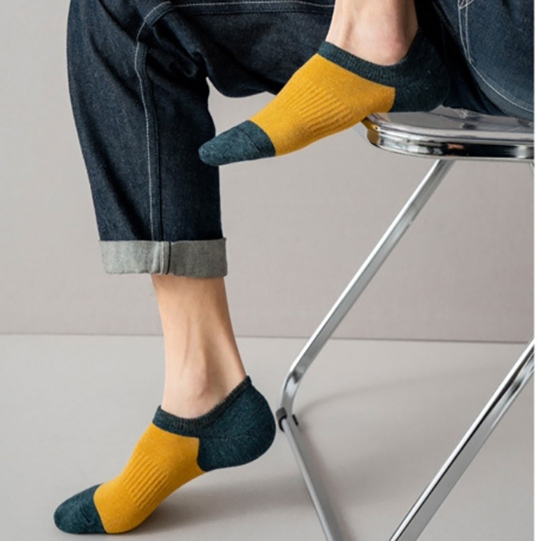 7-Pair Multi-colours Breathable Socks Combo