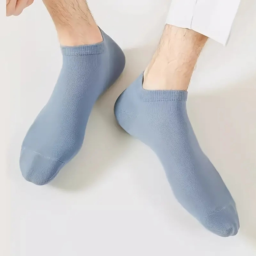 7-Pair Breathable Invisible Short Socks Combo
