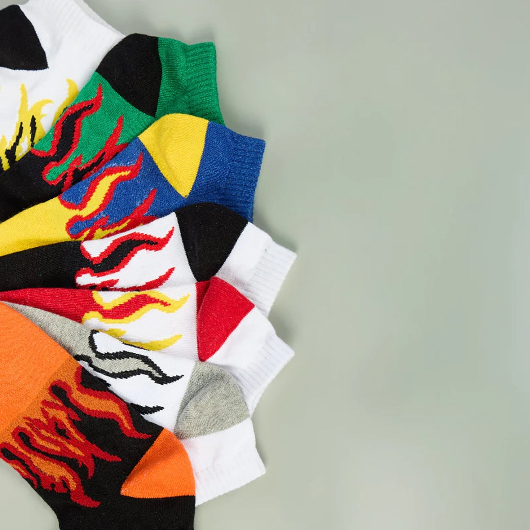 7-Pair Fire Edition Socks Combo