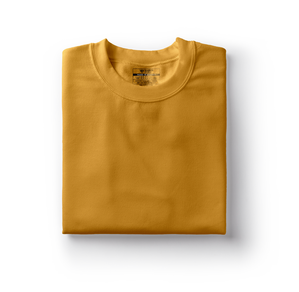 Pick Any 3 - Plain Round Neck Cotton T-shirt Combo